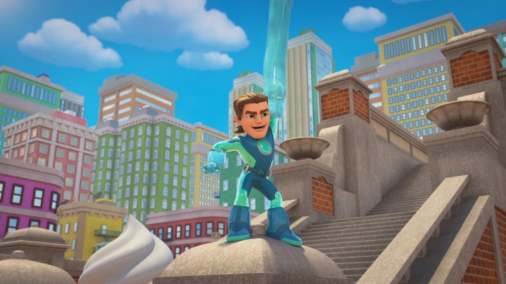 Still from Superhero Soak