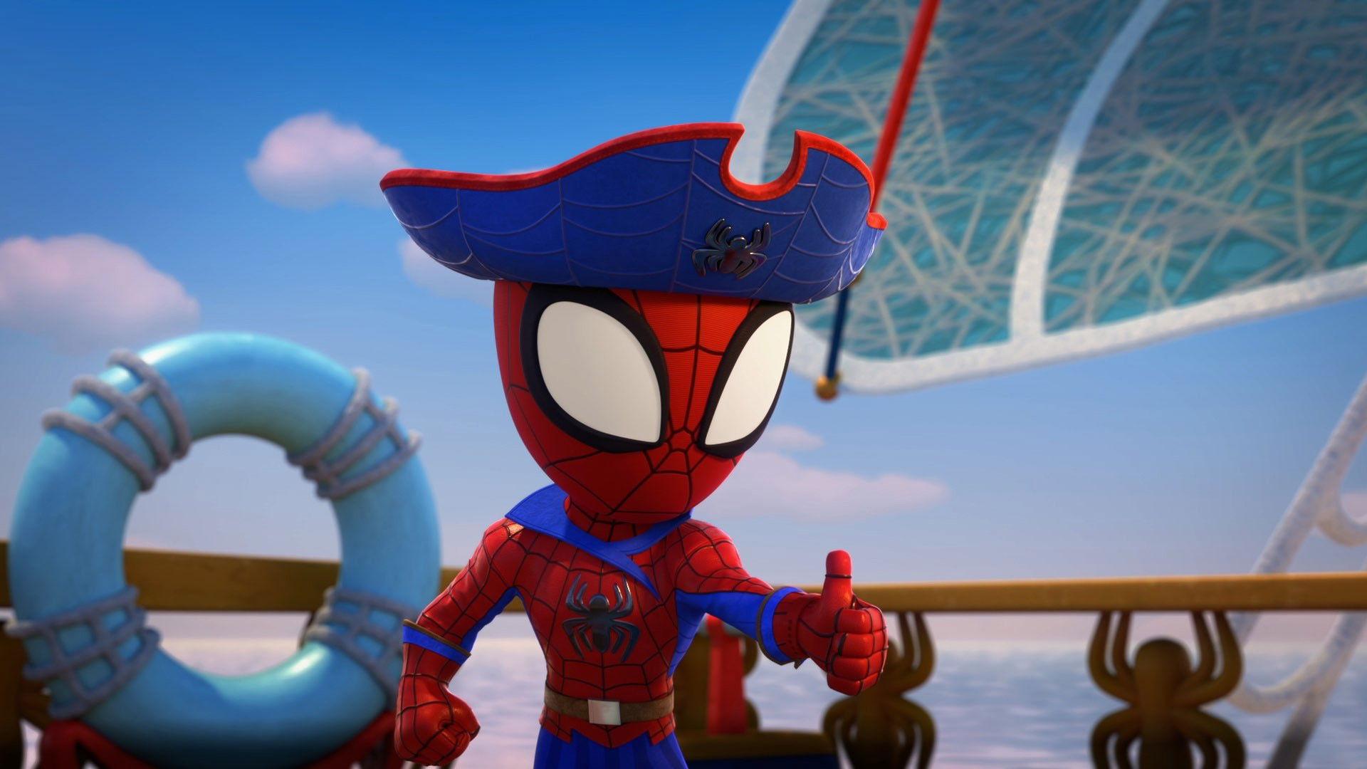 Still from Saving Spider Island