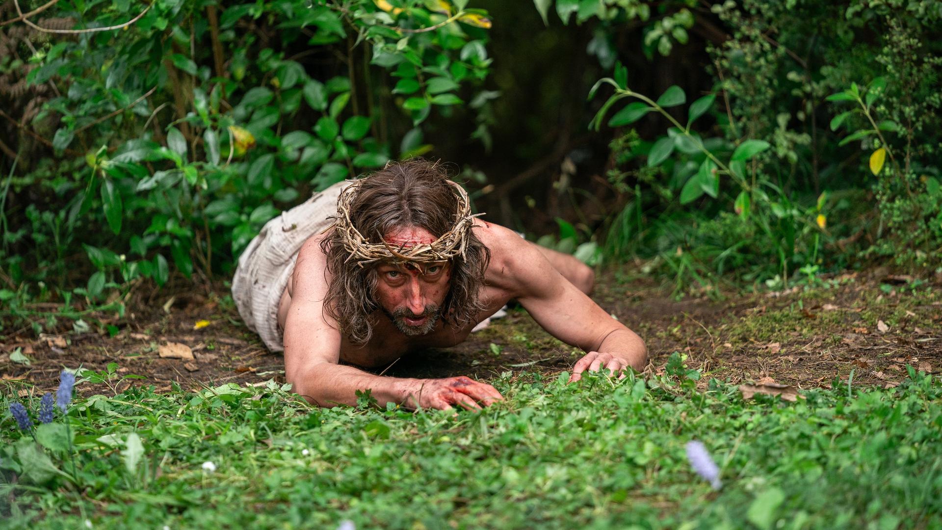 Still from Three Gold Leaves of Jesus