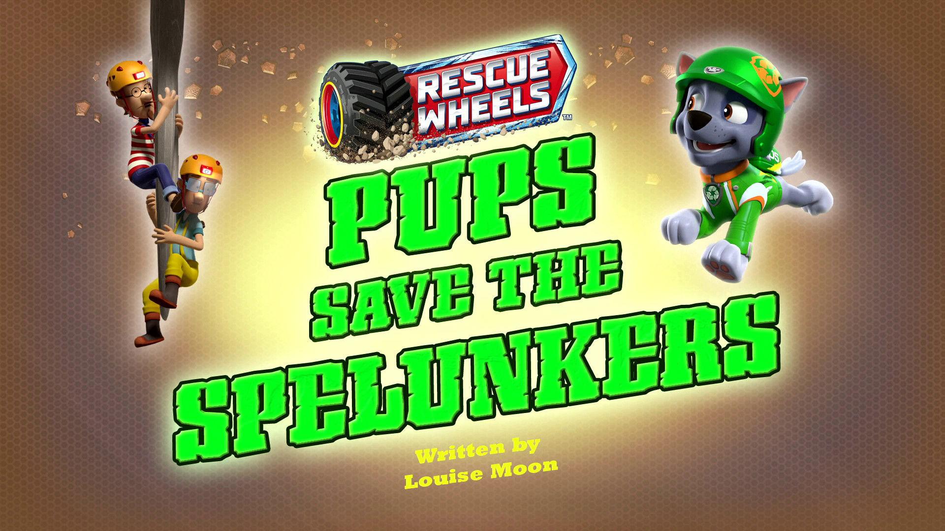 Still from Rescue Wheels: Pups Save the Spelunkers