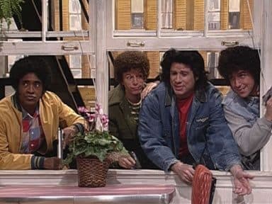 Still from John Travolta/Seal
