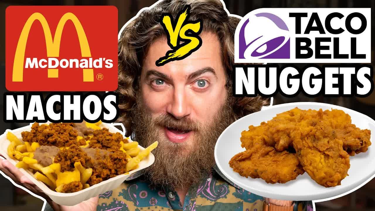 Still from McDonald's Taco Bell Mashup Menu Taste Test