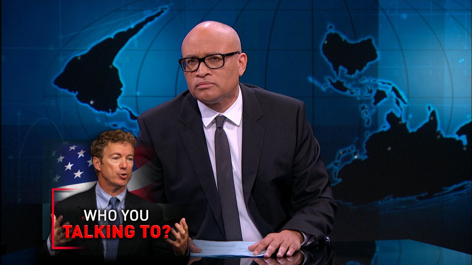 Still from Walter Scott Shooting & Rand Paul 2016