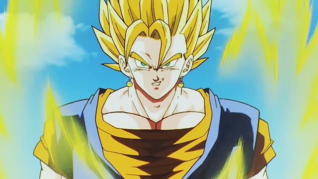 Still from Invincible! The Ultimate Warrior Vegetto