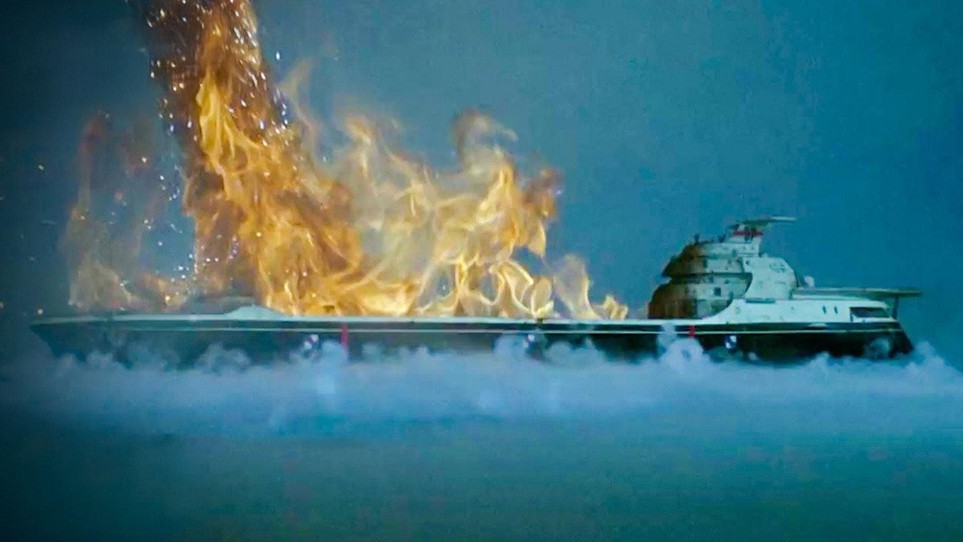 Still from Danger at Ocean Deep