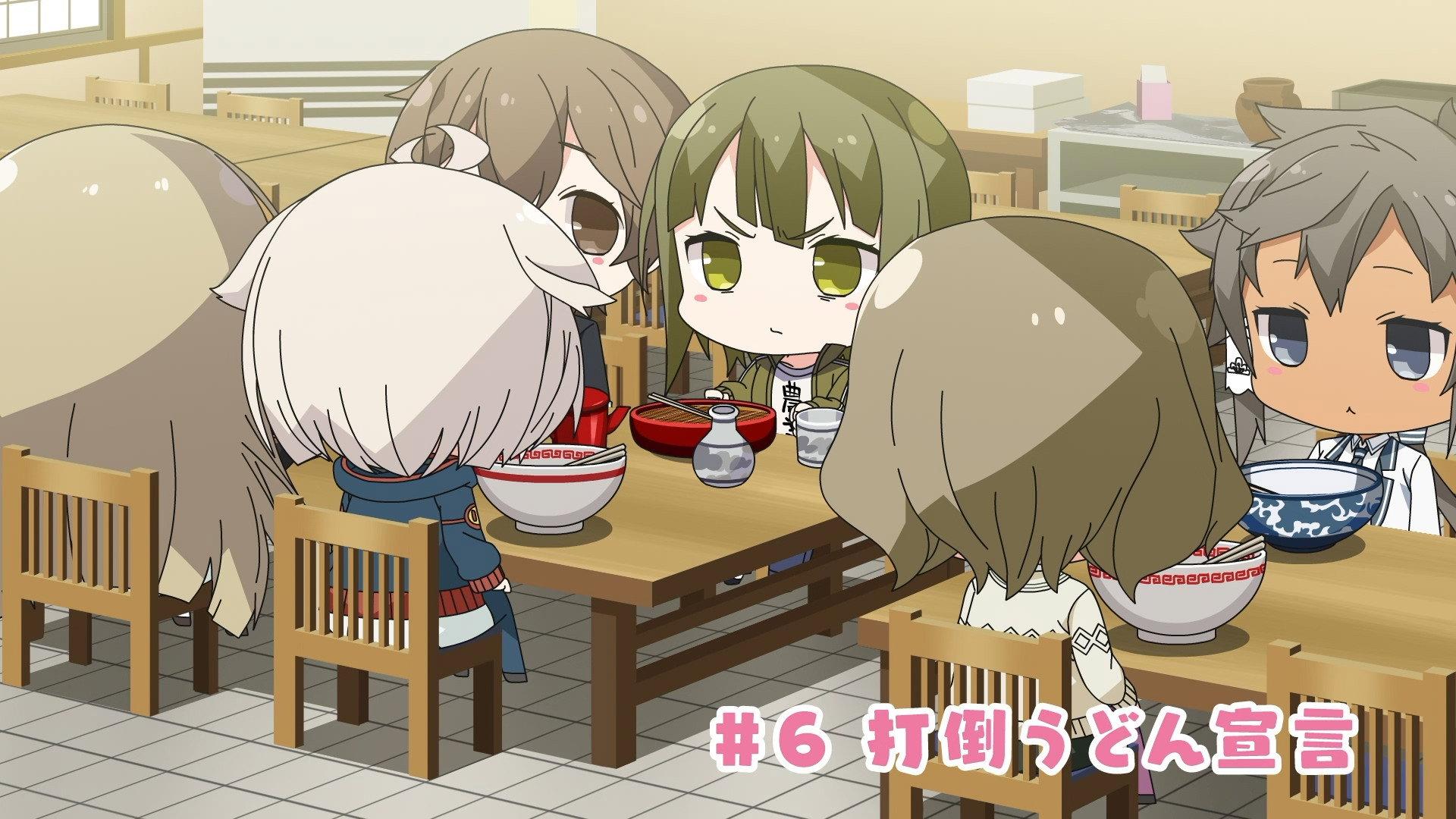 Still from Churutto! Episode 6: Declaration of Udon Overthrowal