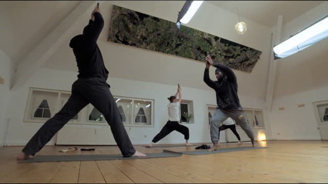 Still from I'm Not Even Walking, I'm Falling