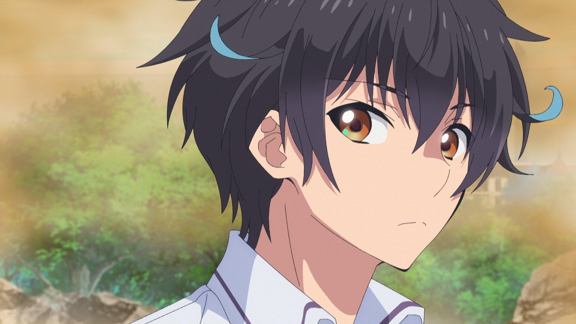 Still from A Girl From the Past Appears. Tomochika is Bewildered...