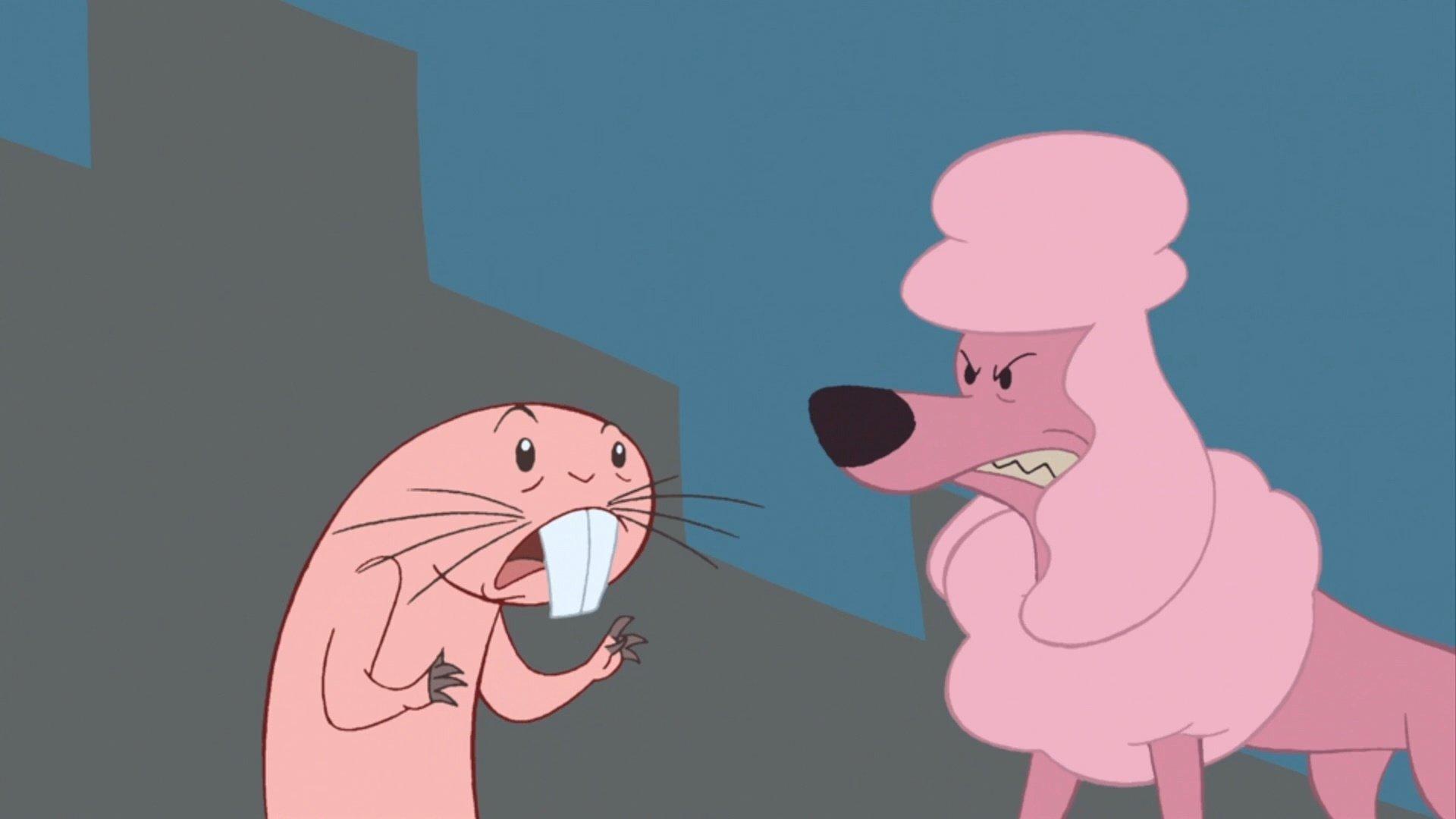 Still from Rufus vs. Commodore Puddles