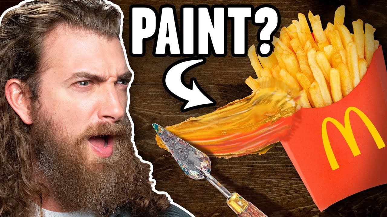 Still from Is This Food Actually Made of Paint? (Game)