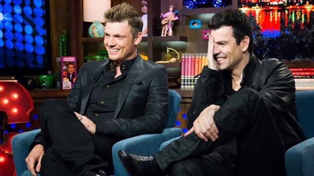 Still from Nick Carter & Jordan Knight