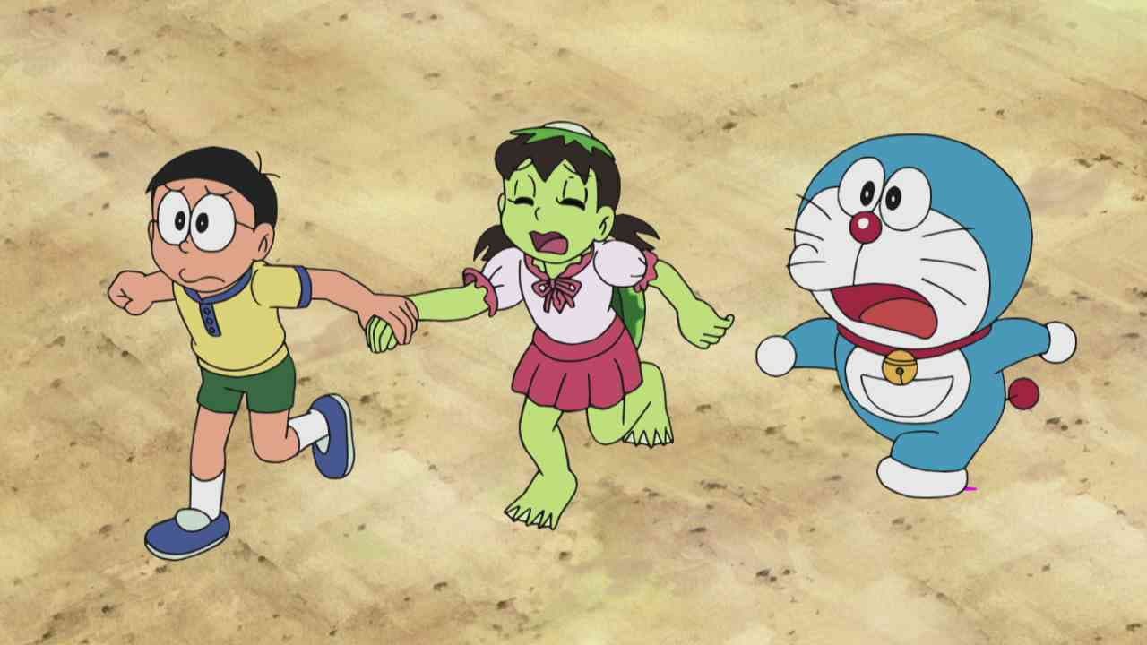 Still from Okane no Iranai Sekai
