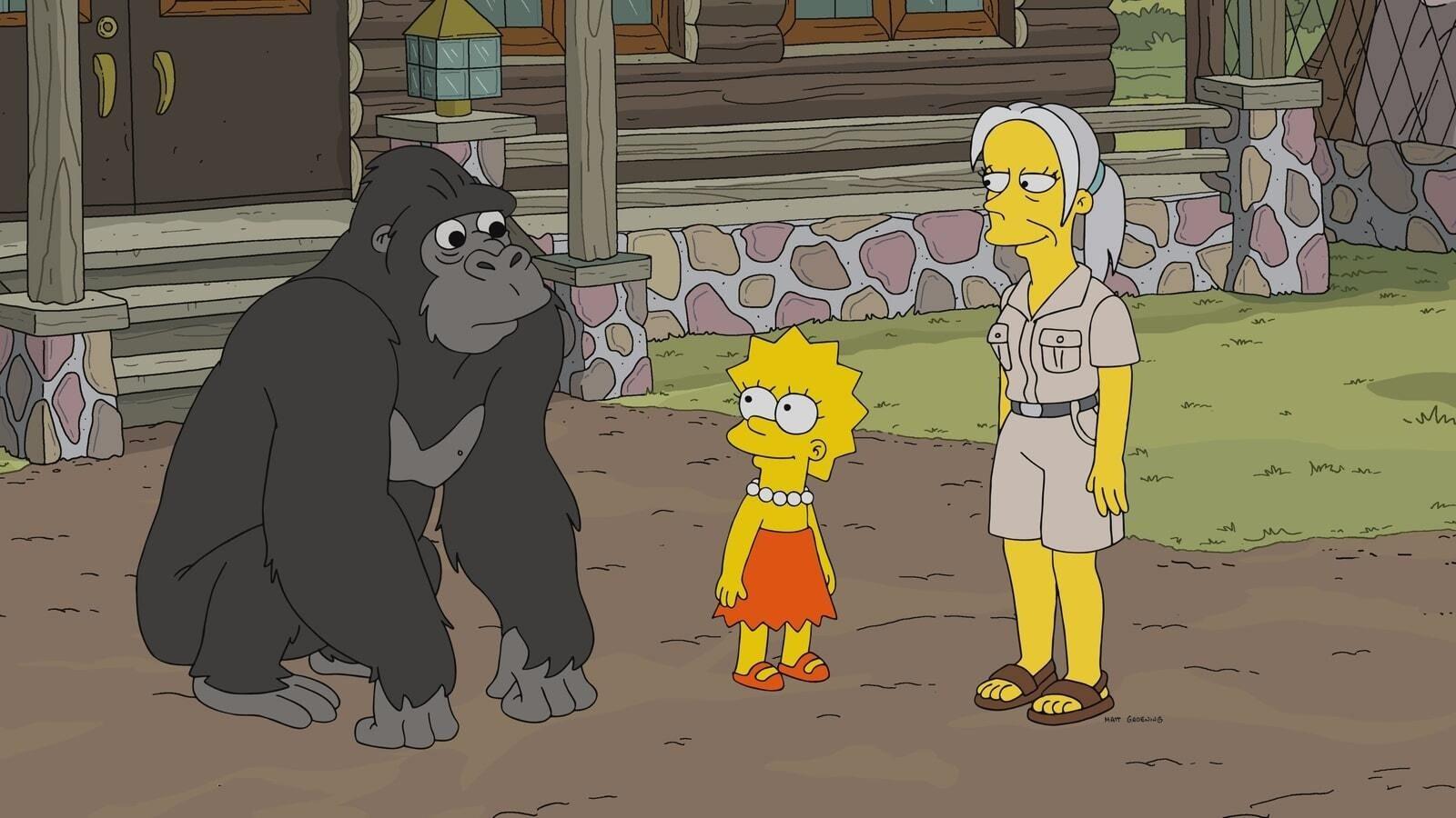 Still from Gorillas on the Mast