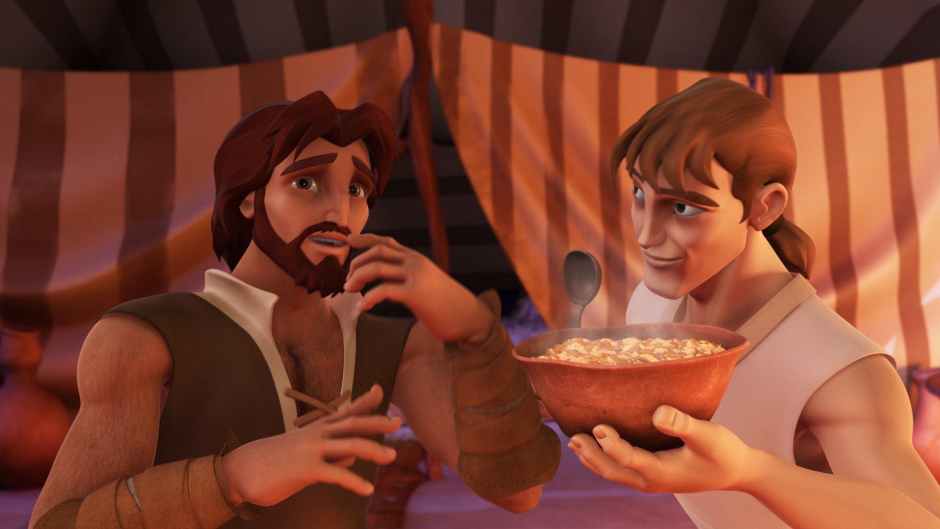 Still from Jacob and Esau