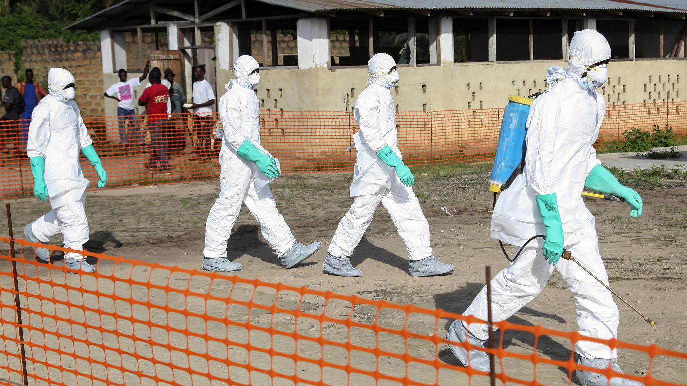 Still from Surviving Ebola