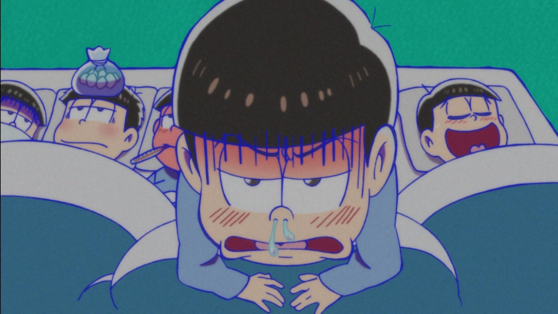 Still from We Caught a Cold/Todomatsu's Line/Choromatsu-sensei