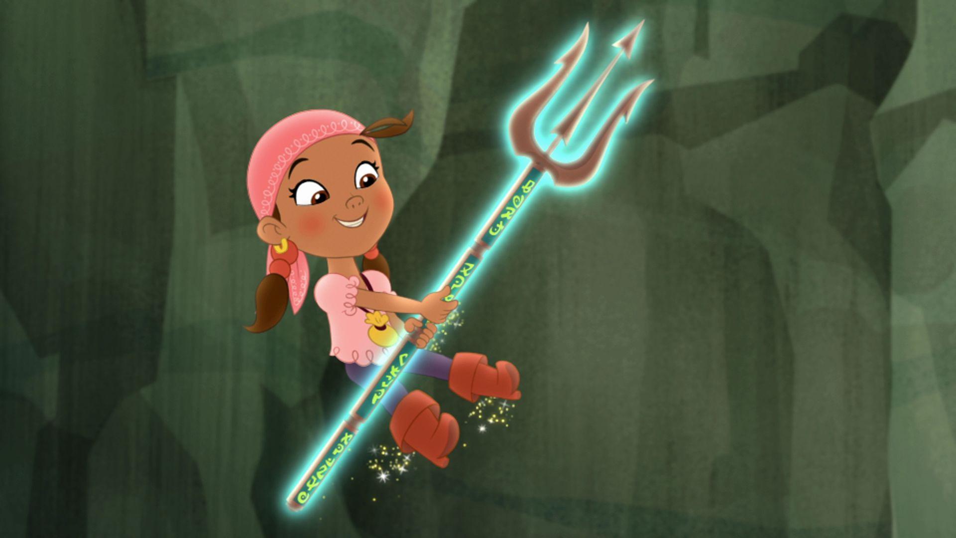 Still from Izzy's Trident Treasure / Pirate Putt-Putt
