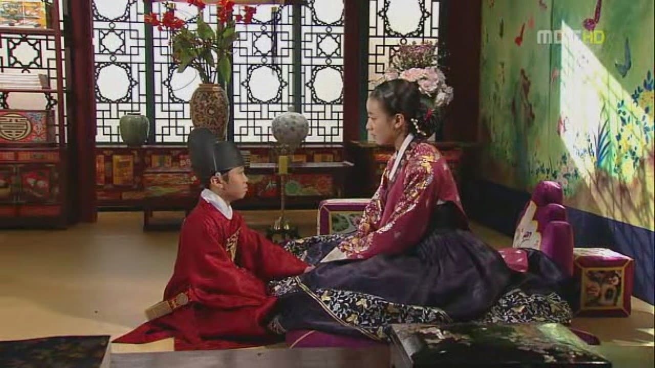 Still from Jang Moo Yeol's Plan to Frame Dong Yi and The Prince