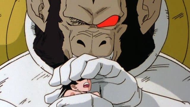 Still from Goku on the Ropes! Pin Your Hopes on the Spirit Bomb!