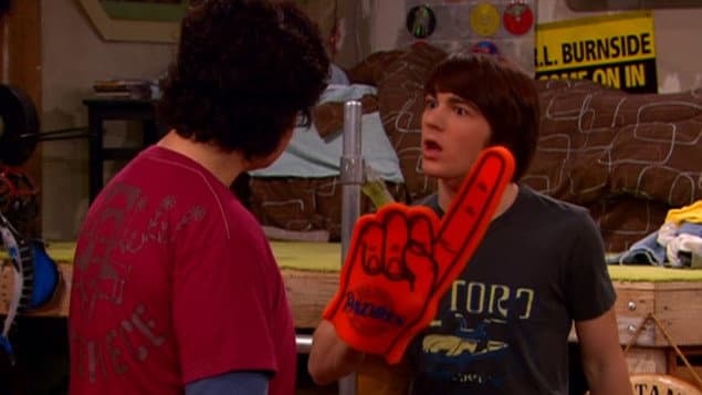 Still from The Foam Finger