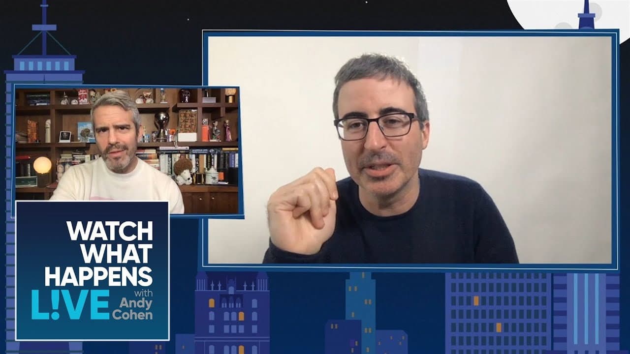 Still from John Oliver and Luann De Lesseps