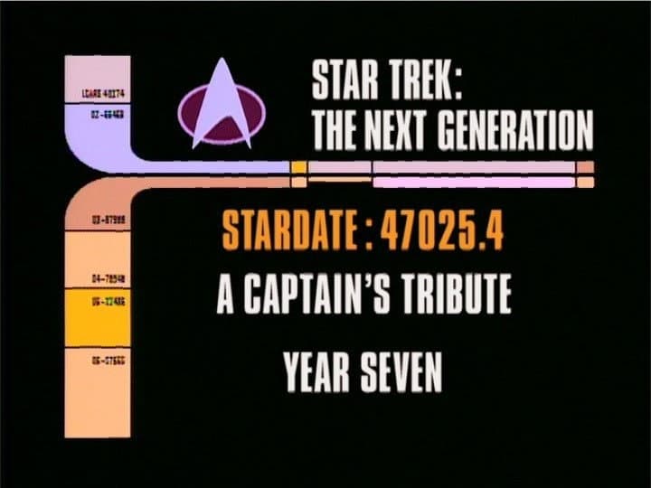 Still from Archival Mission Log: Year Seven - A Captain's Tribute