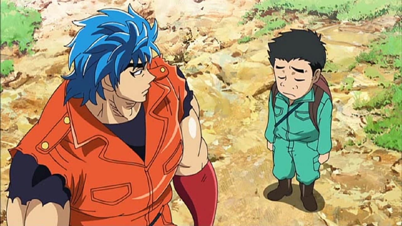 Still from Toriko VS the Gourmet World Monster 'Mon Planc'