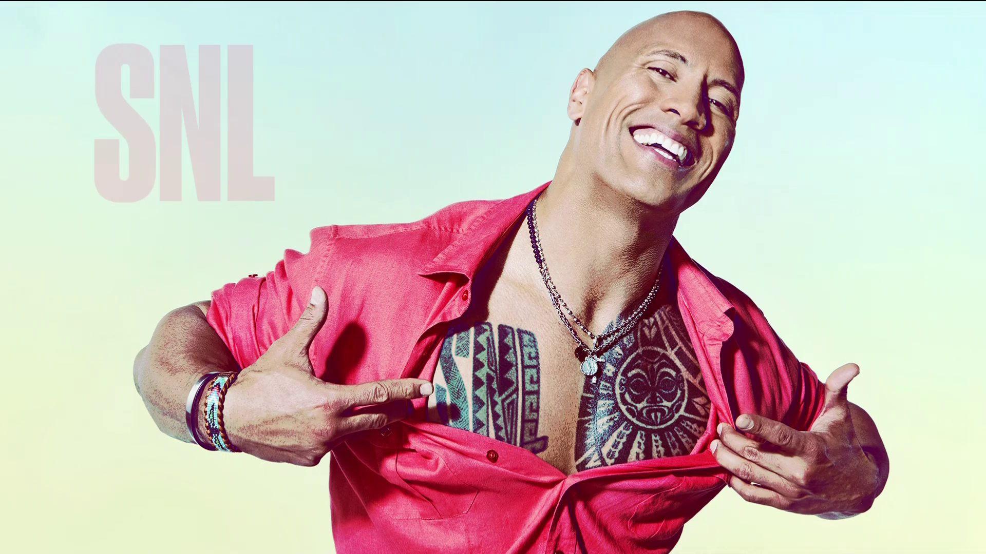 Still from Dwayne Johnson with Katy Perry