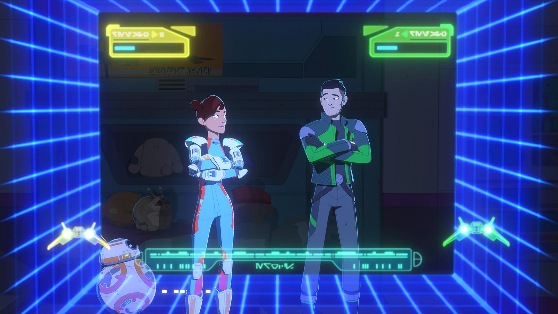 Still from Secrets and Holograms