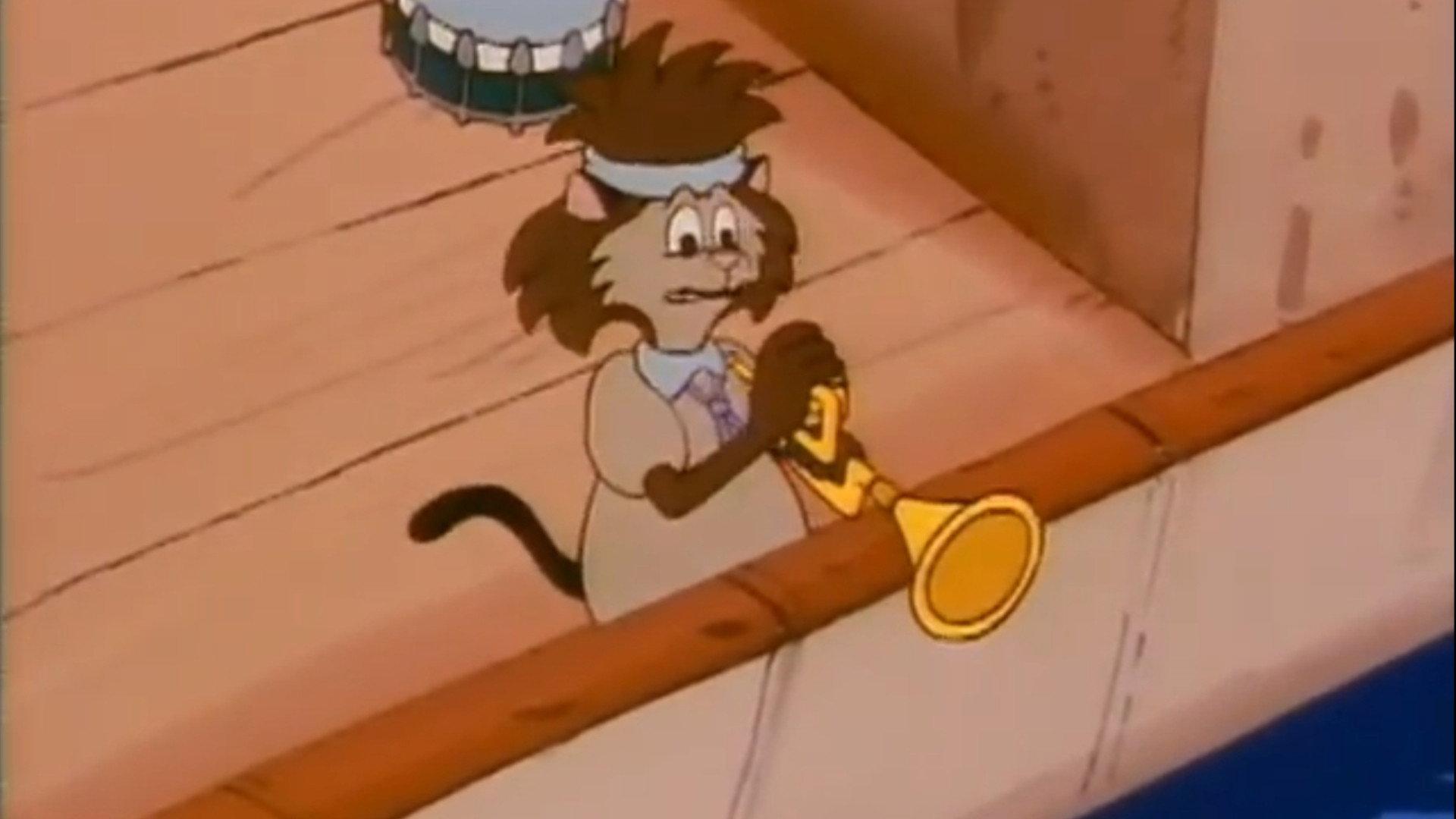 Still from Young Cat with a Horn