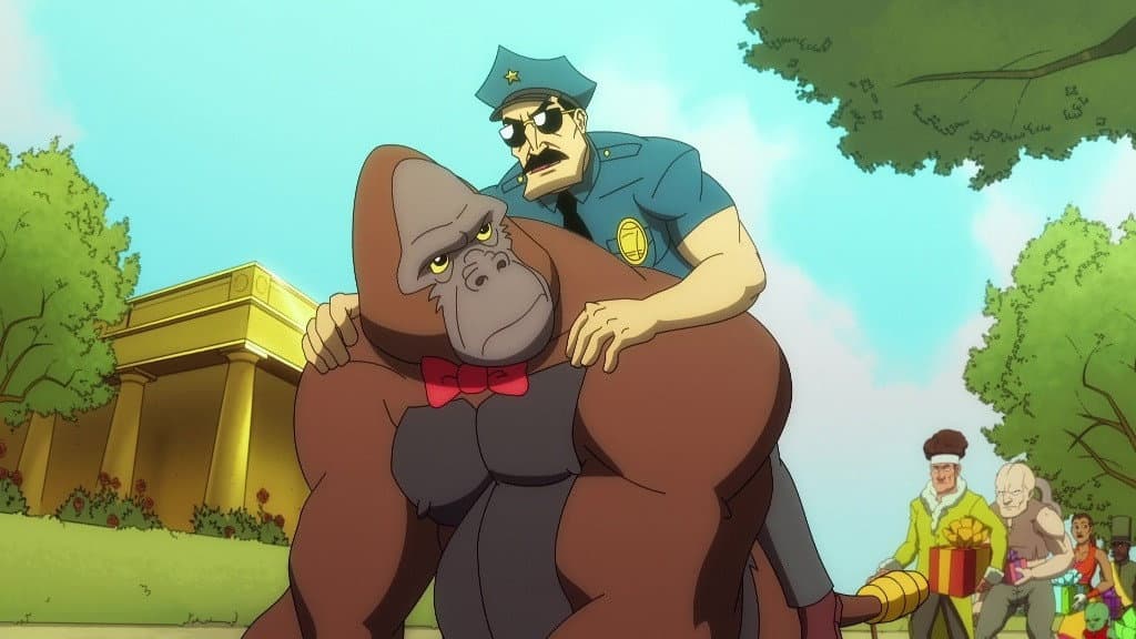 Still from President Cop