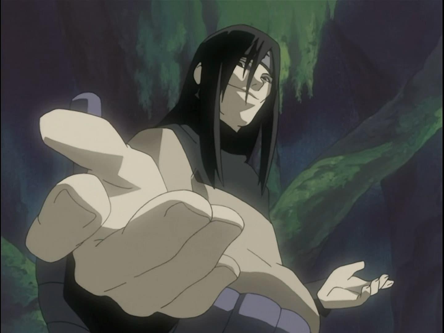 Still from The Sharingan Revived: Dragon-Flame Jutsu!