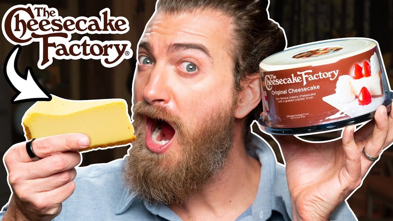 Still from Store Bought Restaurant Food Taste Test