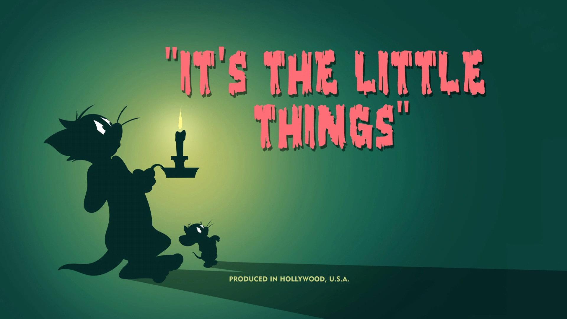 Still from It's the Little Things