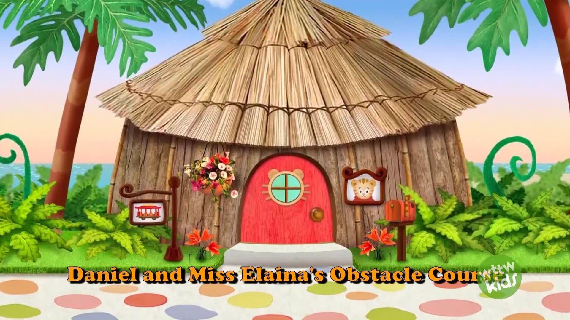 Still from Daniel and Miss Elaina's Obstacle Course