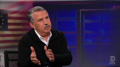 Still from Thomas Friedman