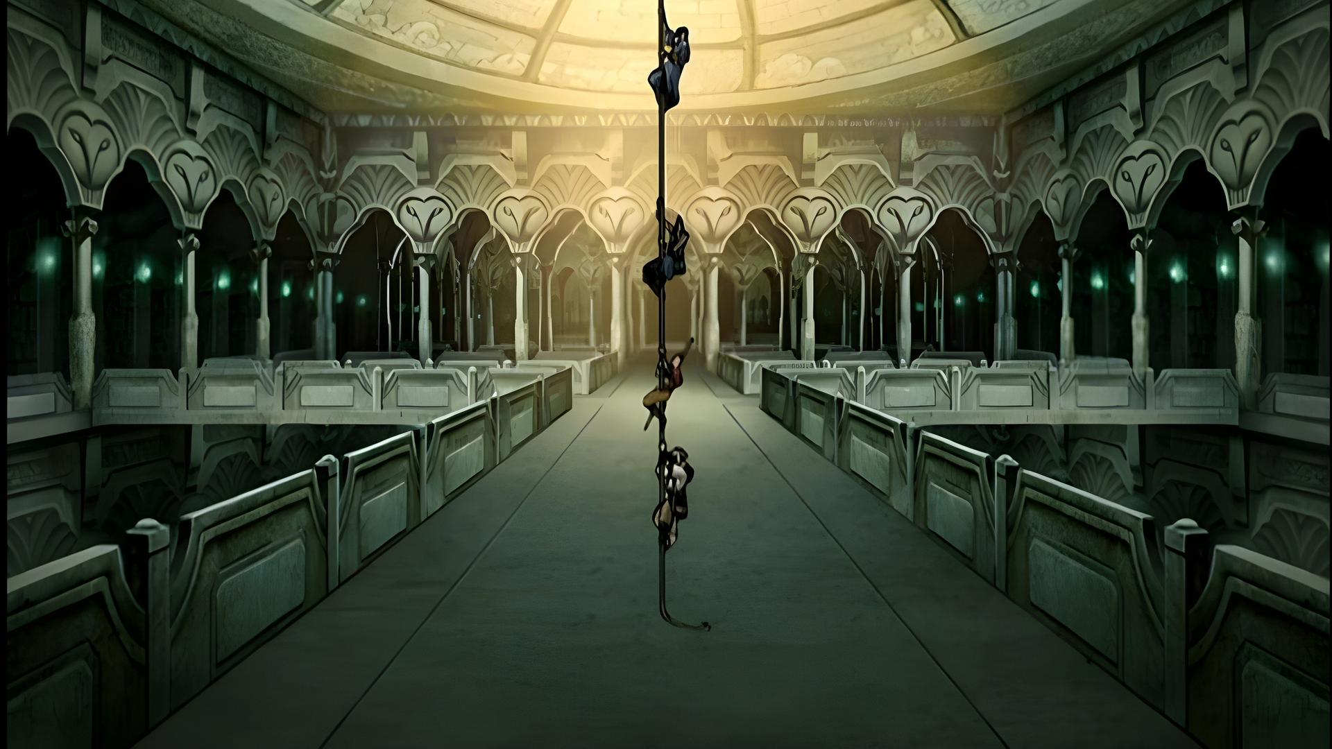 Still from The Library