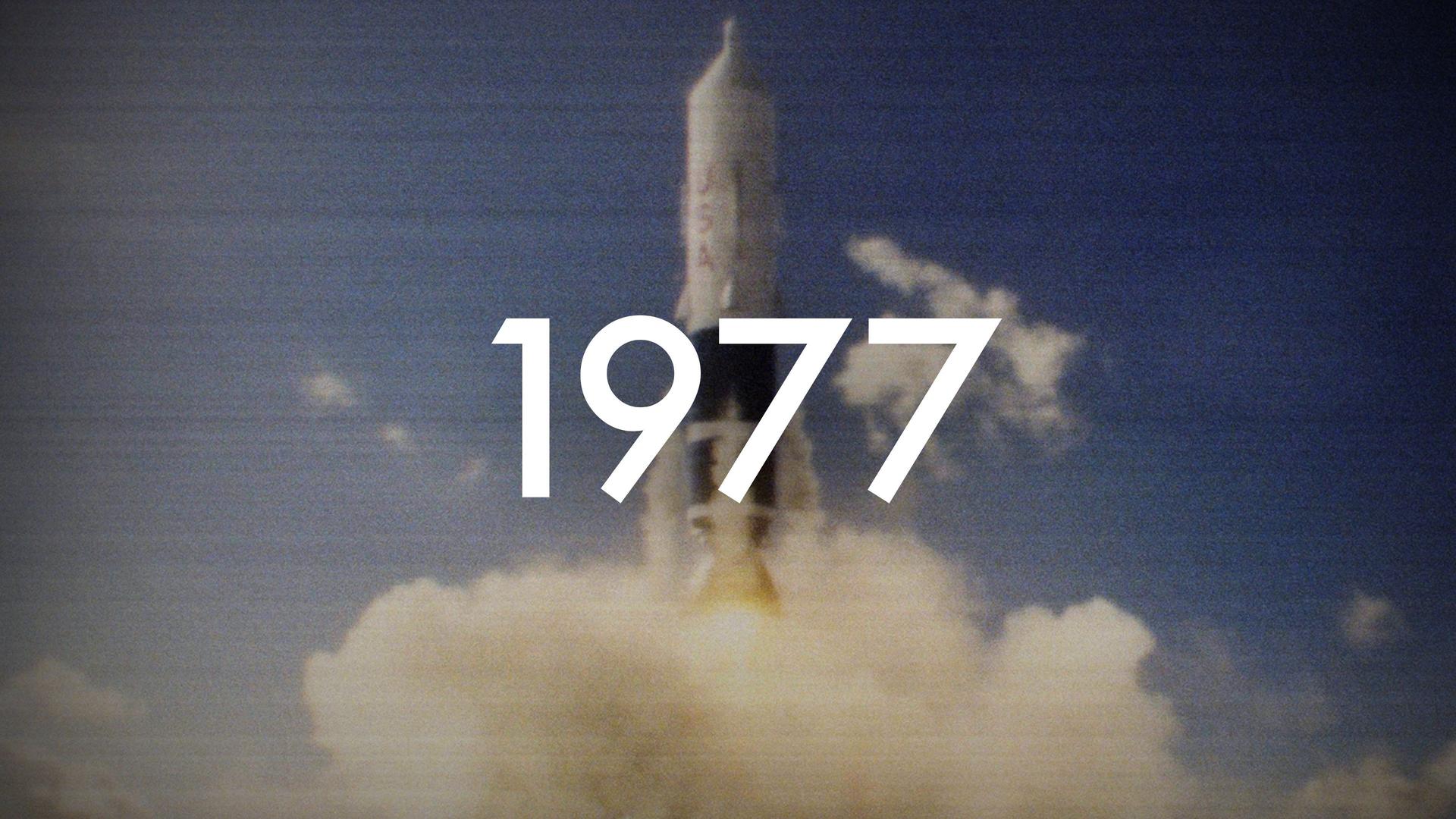 Still from One Giant Leap: 1975-1982 - Sea Dragon Launch (1977)