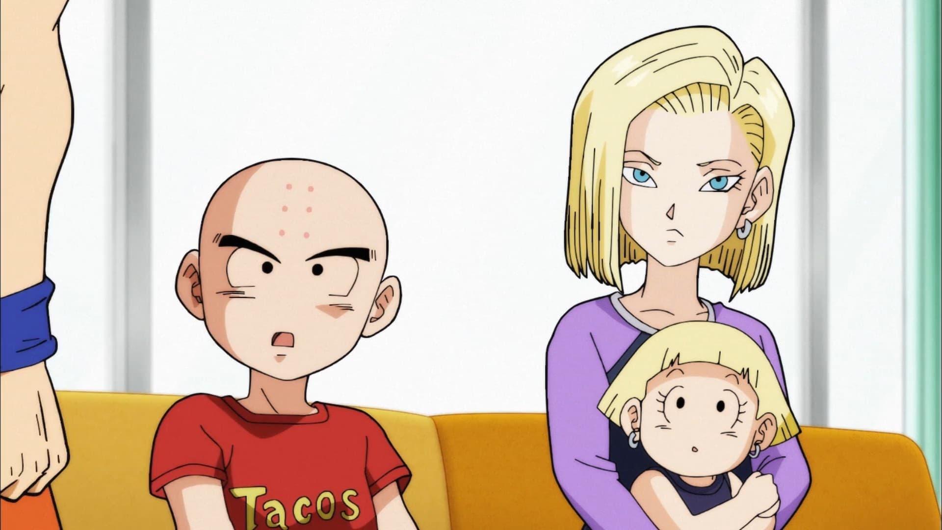 Still from Goku the Talent Scout; Recruit Krillin and Android 18