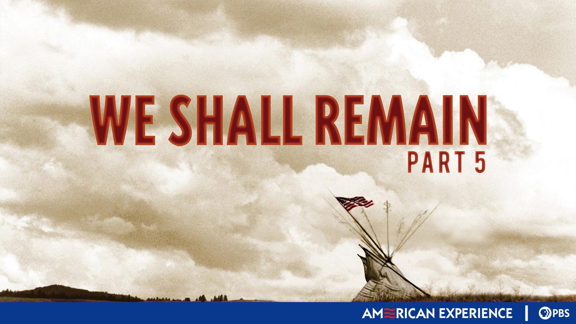 Still from We Shall Remain (5): Wounded Knee
