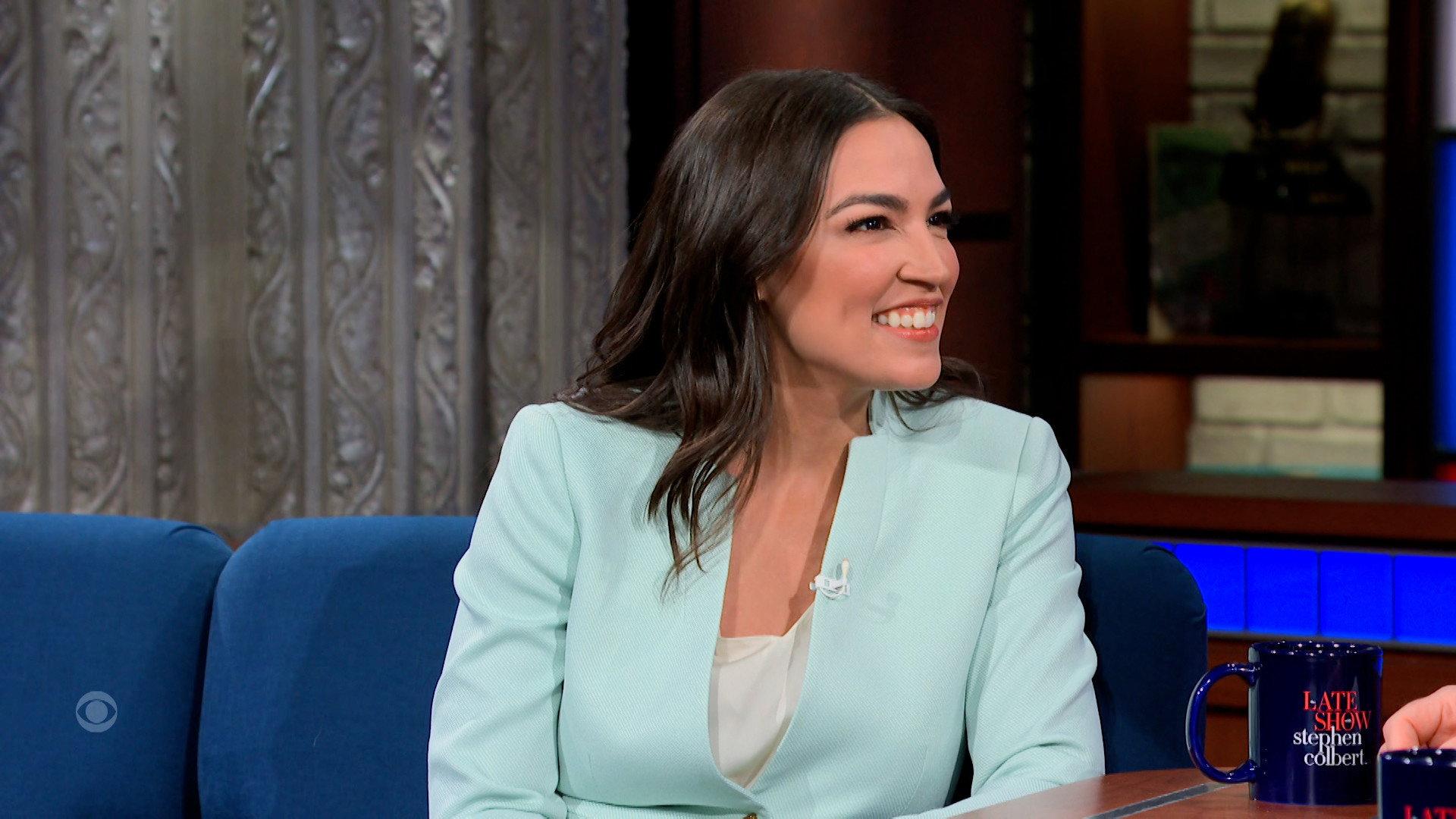 Still from 4/8/24 (Rep. Alexandria Ocasio-Cortez, Tyla)