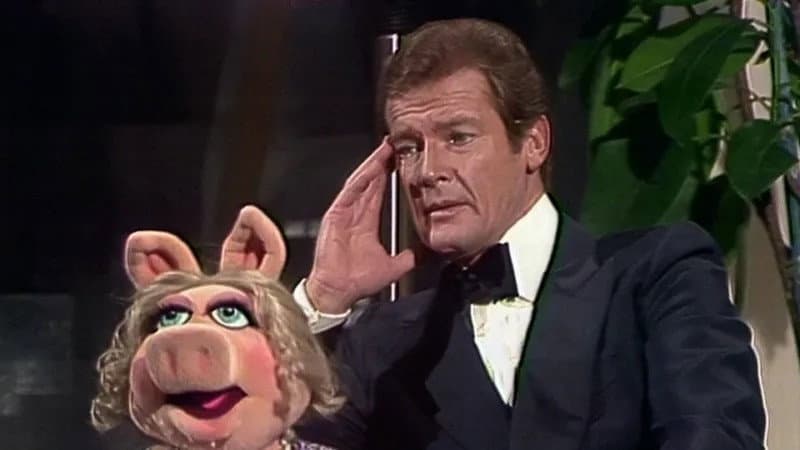 Still from Roger Moore