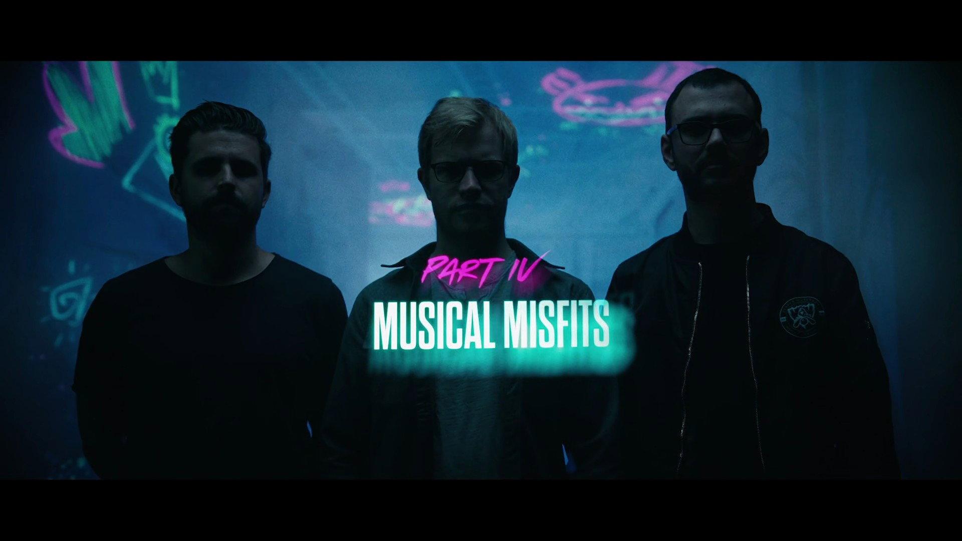Still from Bridging the Rift: Musical Misfits