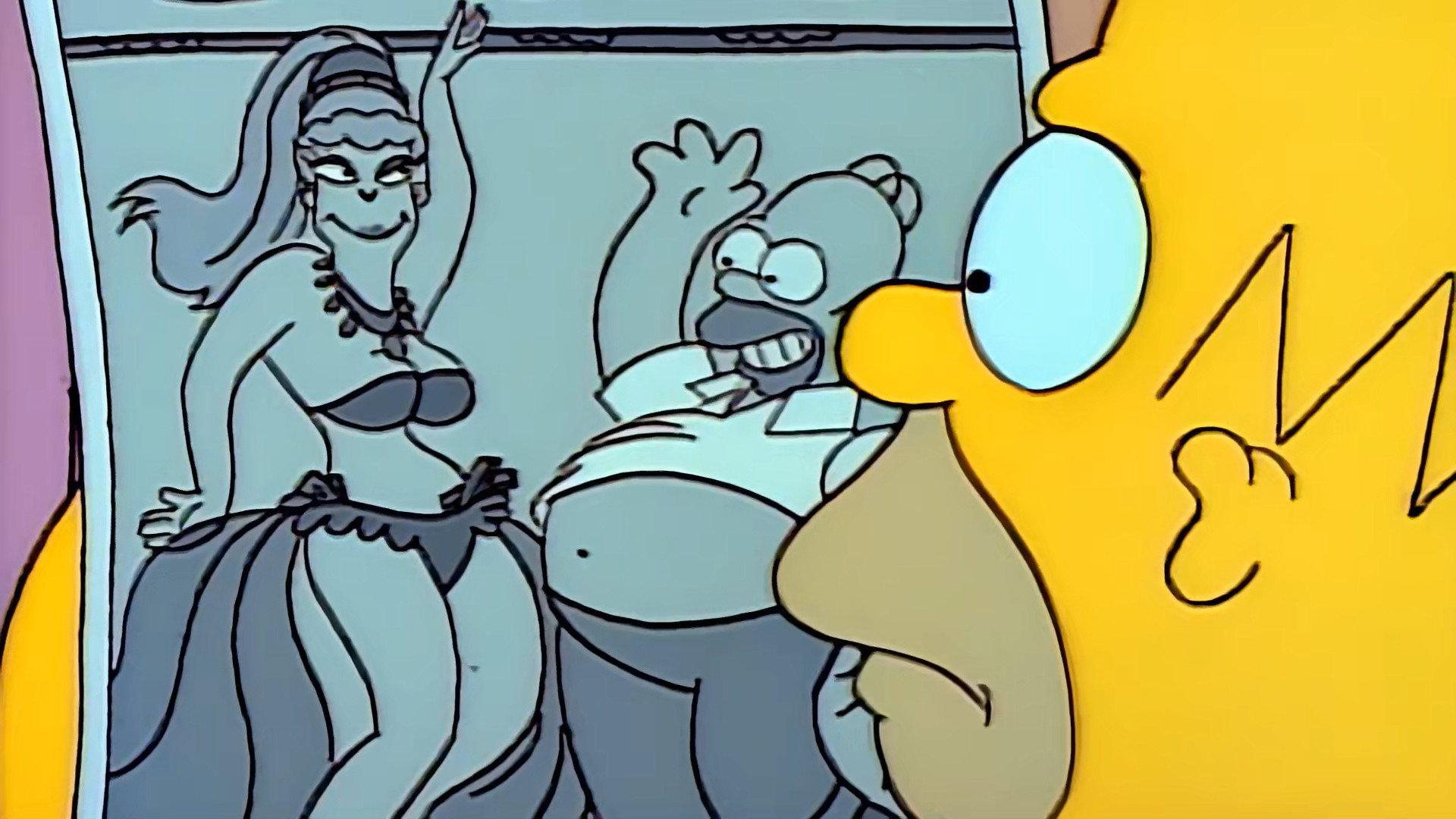 Still from Homer's Night Out