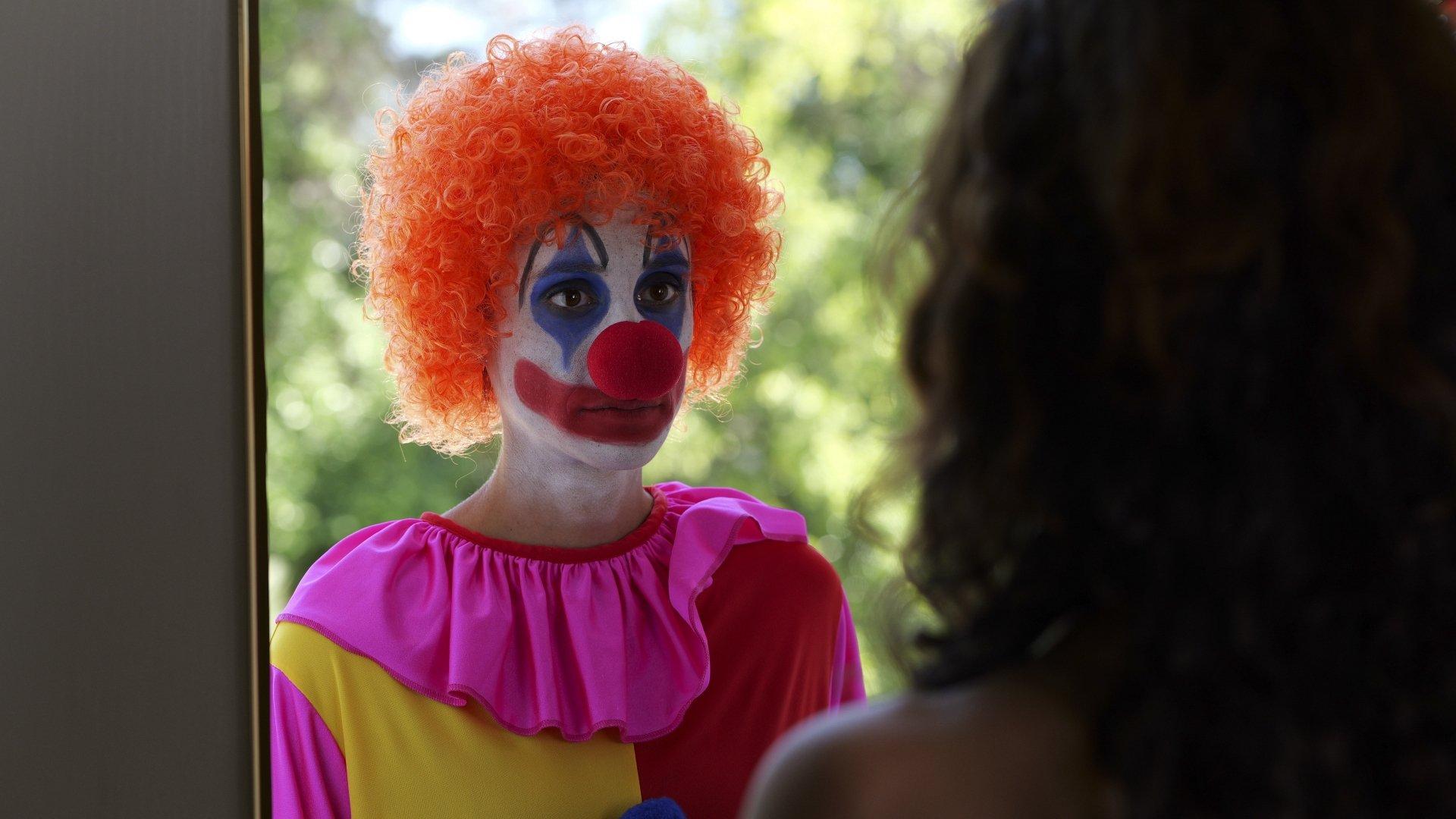 Still from Sex. Clowns. Murder.