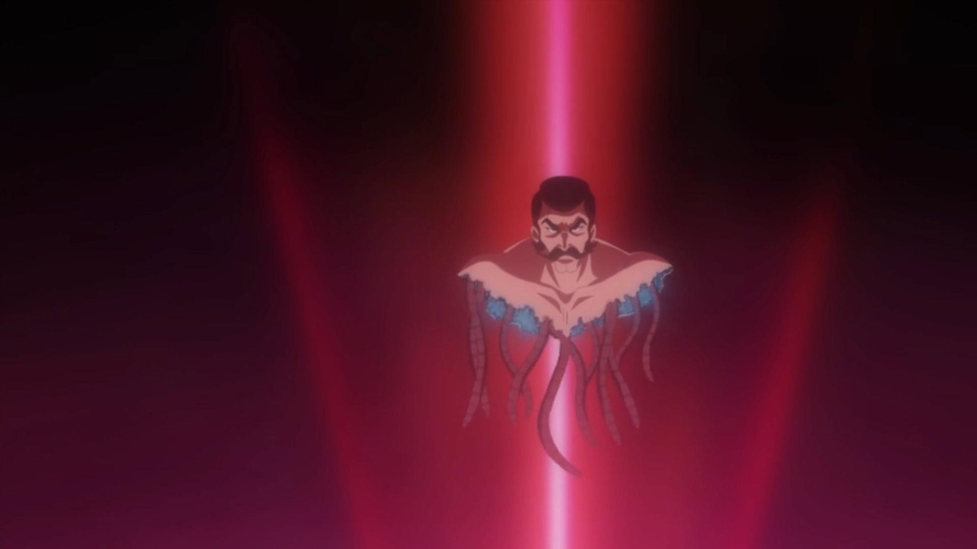 Still from Conclusion! The Hundred Rocket Punch Barrage!