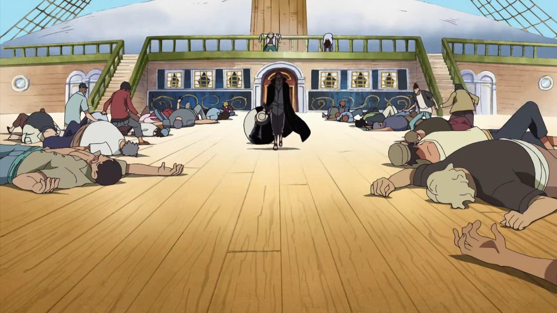 Still from Shanks Makes a Move! The Linchpin to the Reckless Era!