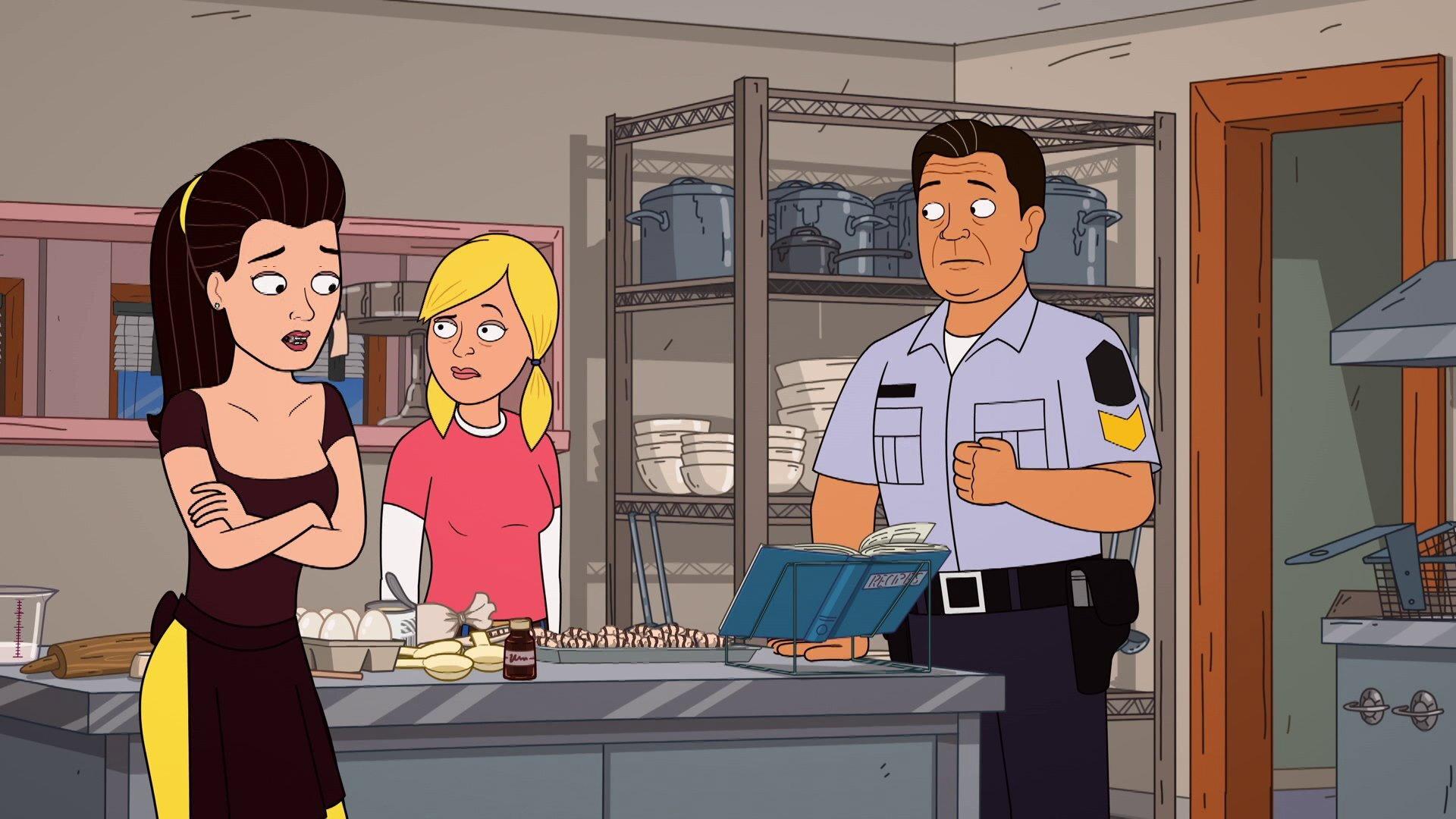 Still from Pink Flood