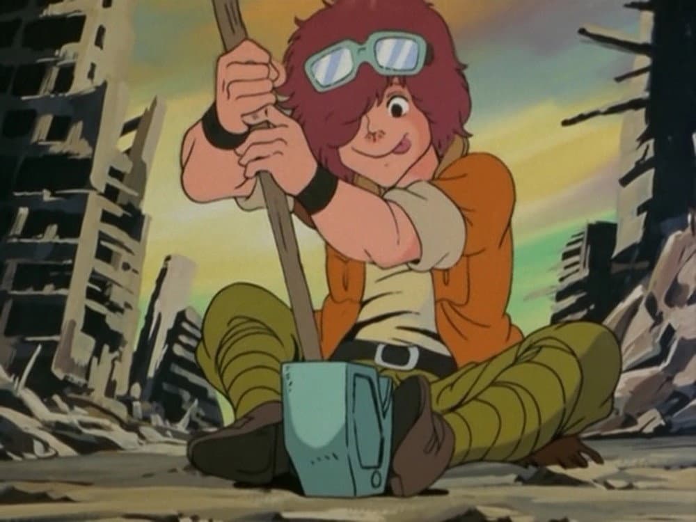 Still from The Deadly Fist of Lingering Regret! The Future is Sighted in the Barren Desert!