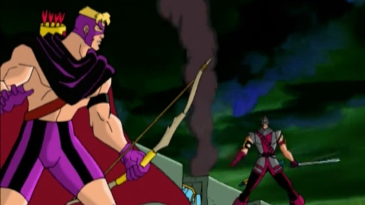 Still from Comes a Swordsman